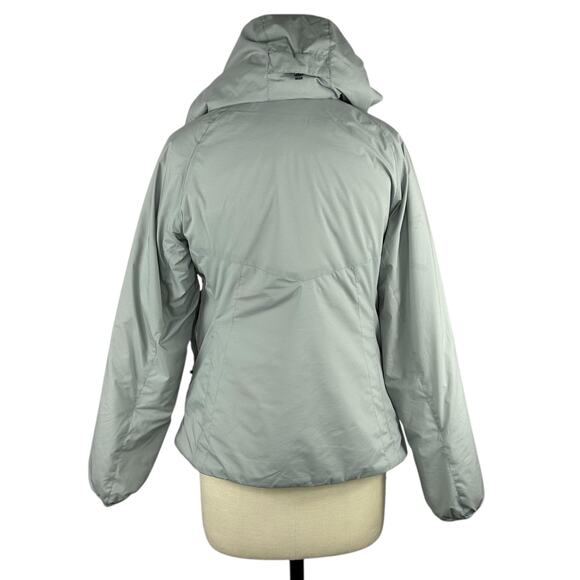 OUTDOOR RESEARCH Gray Refuge Hooded Insulated Jacket Women's Size XS Hiking - Picture 3 of 14